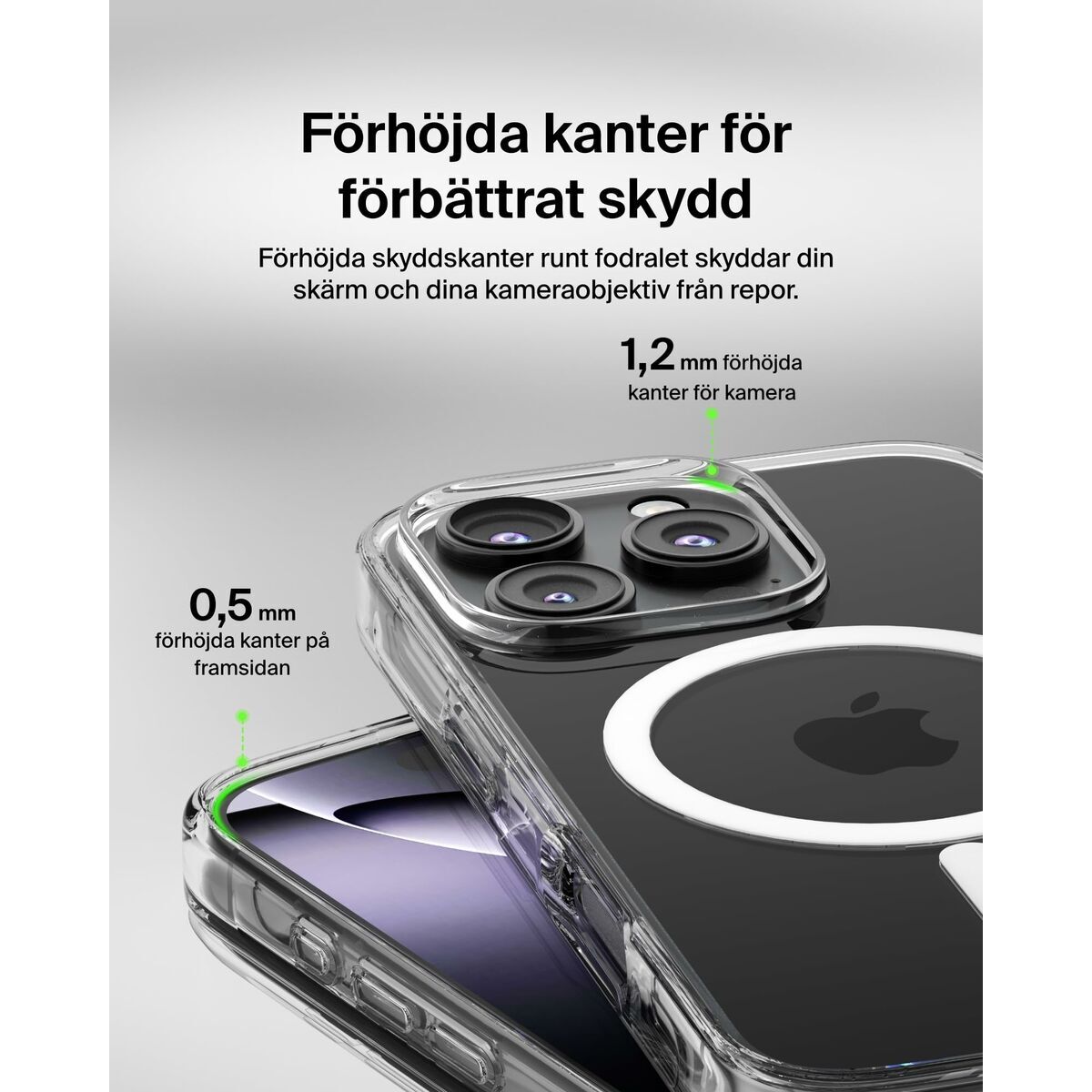 Husă pentru Mobil Belkin MSA027HQCL Transparent Clear