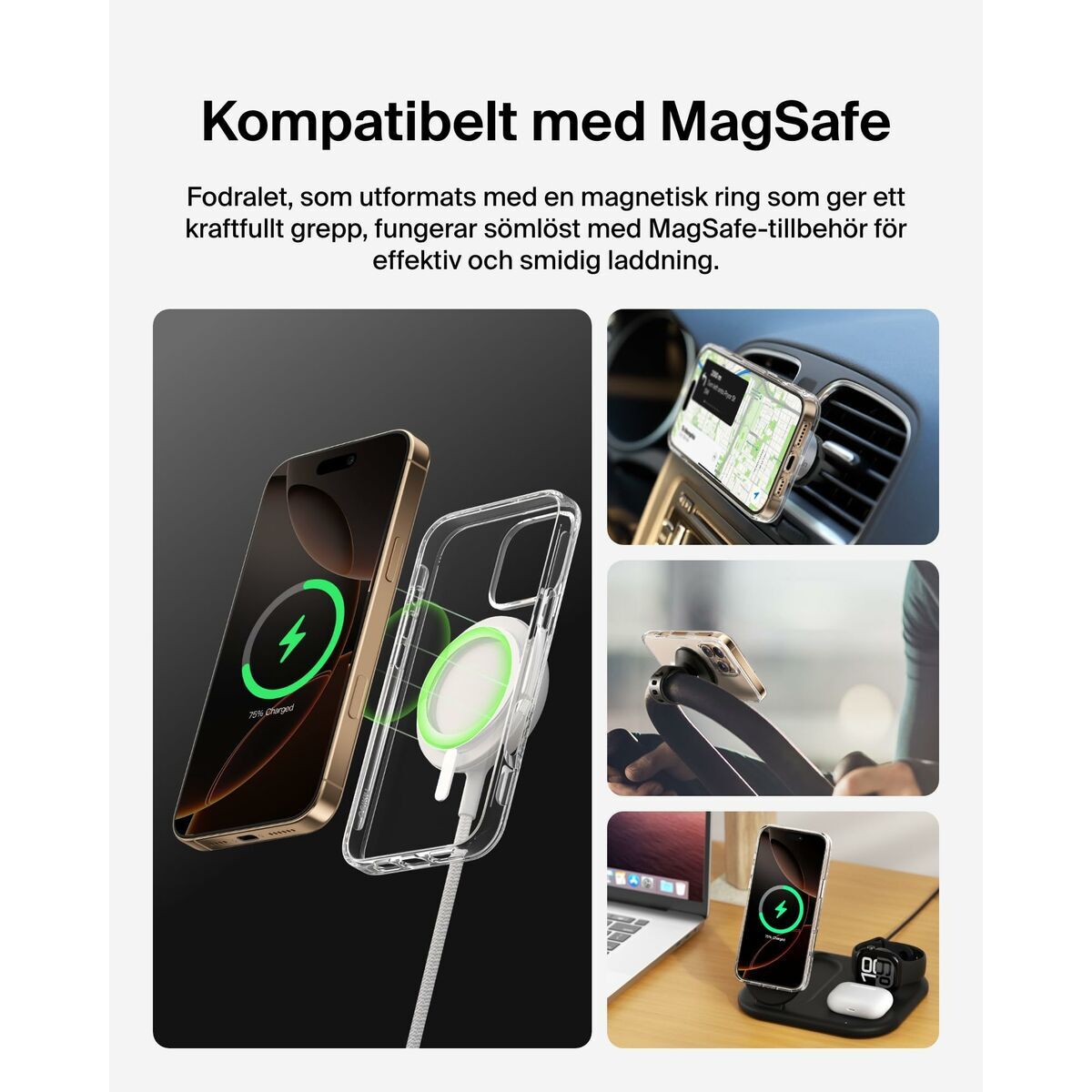 Husă pentru Mobil Belkin MSA028HQCL Transparent Clear