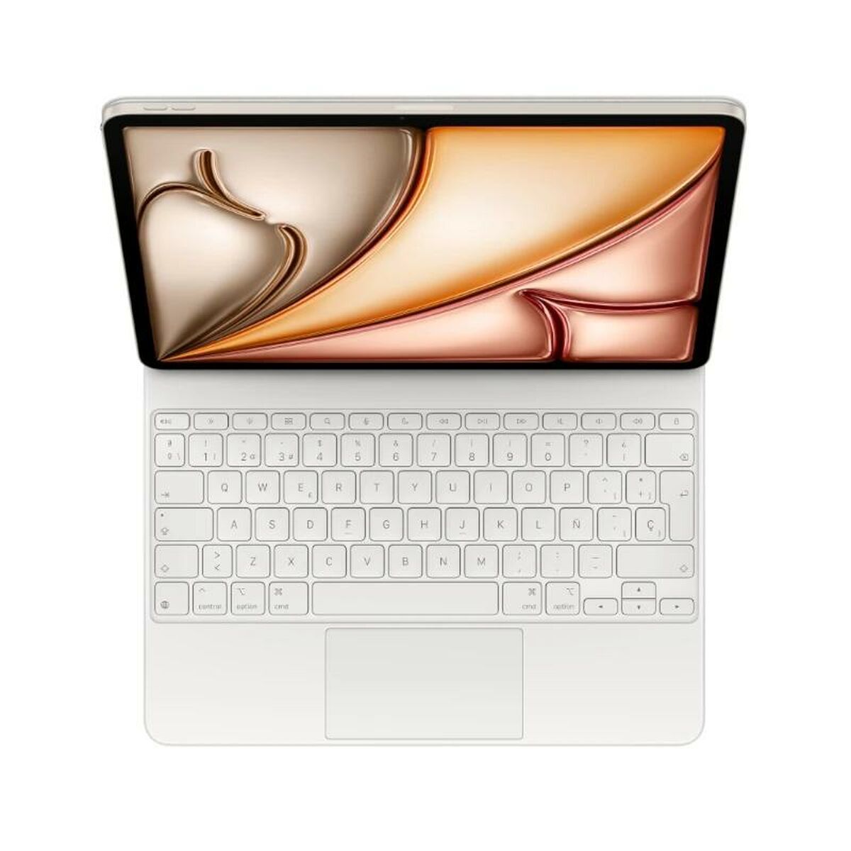 Tastatură Apple MDFW4Y/A Alb Qwerty Spaniolă
