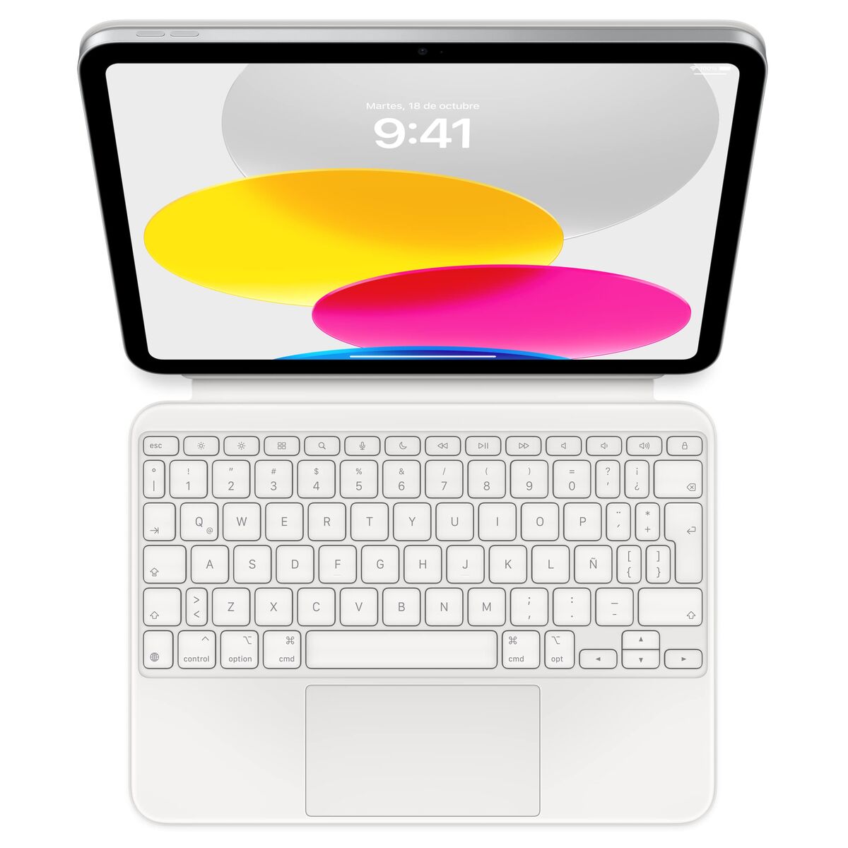 Tastatură Apple Magic Alb Qwerty Spaniolă iPad