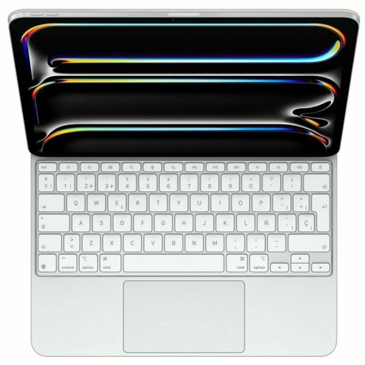 Tastatură Apple iPad Pro 2024 Alb Qwerty Spaniolă
