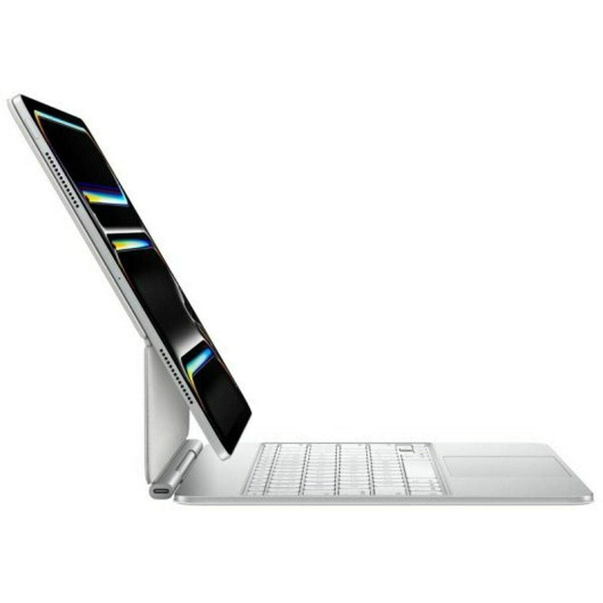Tastatură Apple iPad Pro 2024 Alb Qwerty Spaniolă
