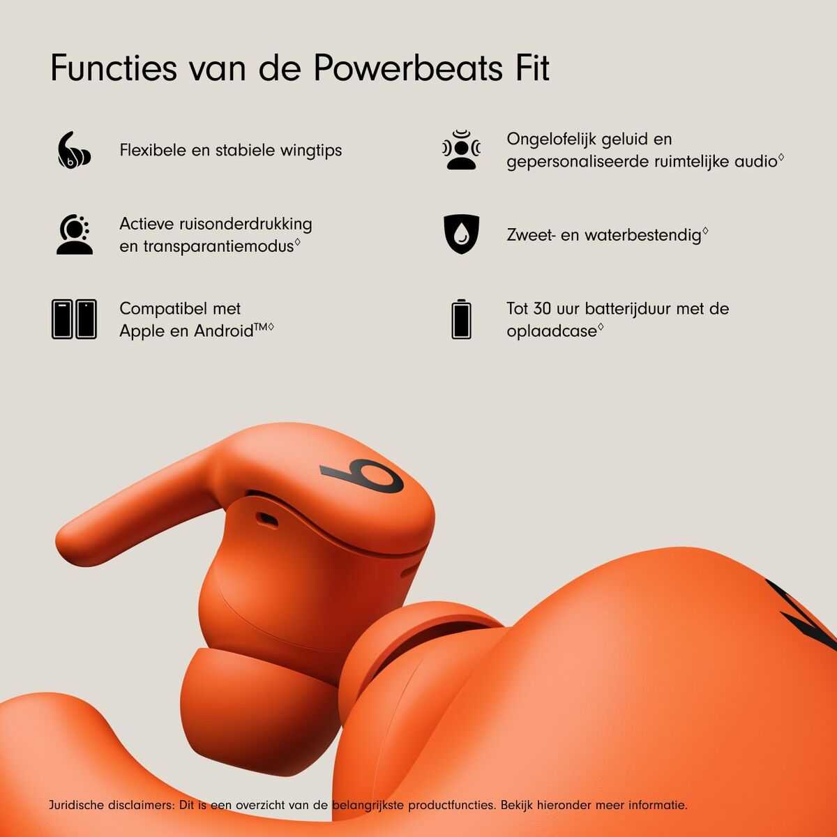 Căști cu Microfon Apple ME2M4ZM/A Portocaliu
