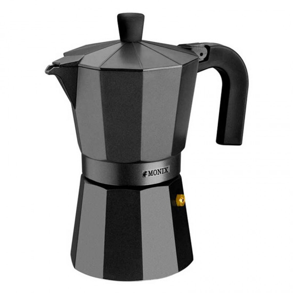 Cafetieră Italiană Monix Braisogona_M640009 Negru 9 Cești