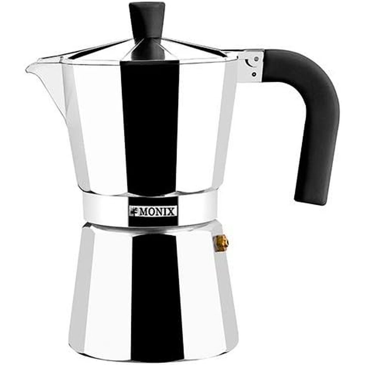 Cafetieră Italiană Monix Braisogona_M620003 Argintiu