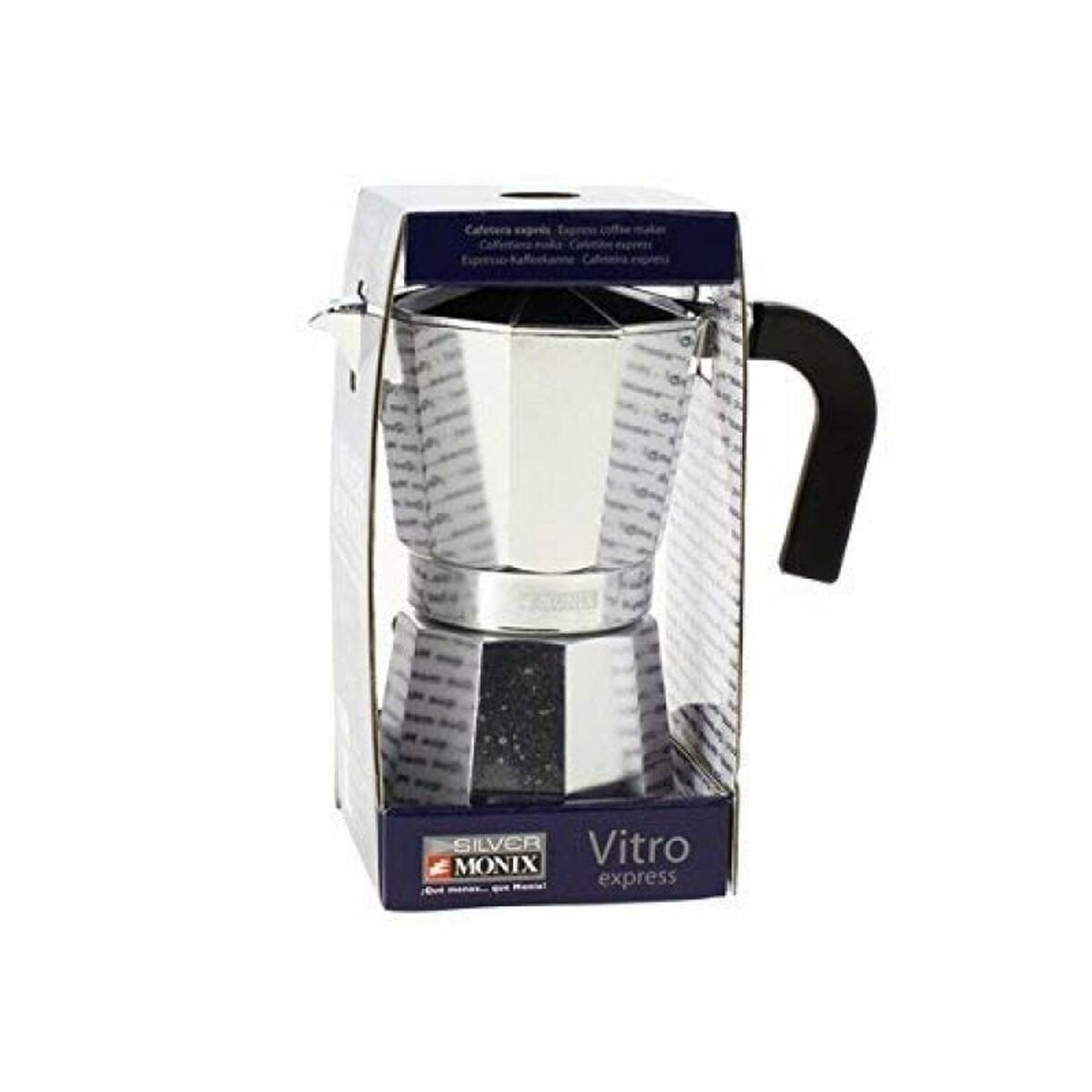 Cafetieră Italiană Monix Braisogona_M620006 Argintiu 6 Cești