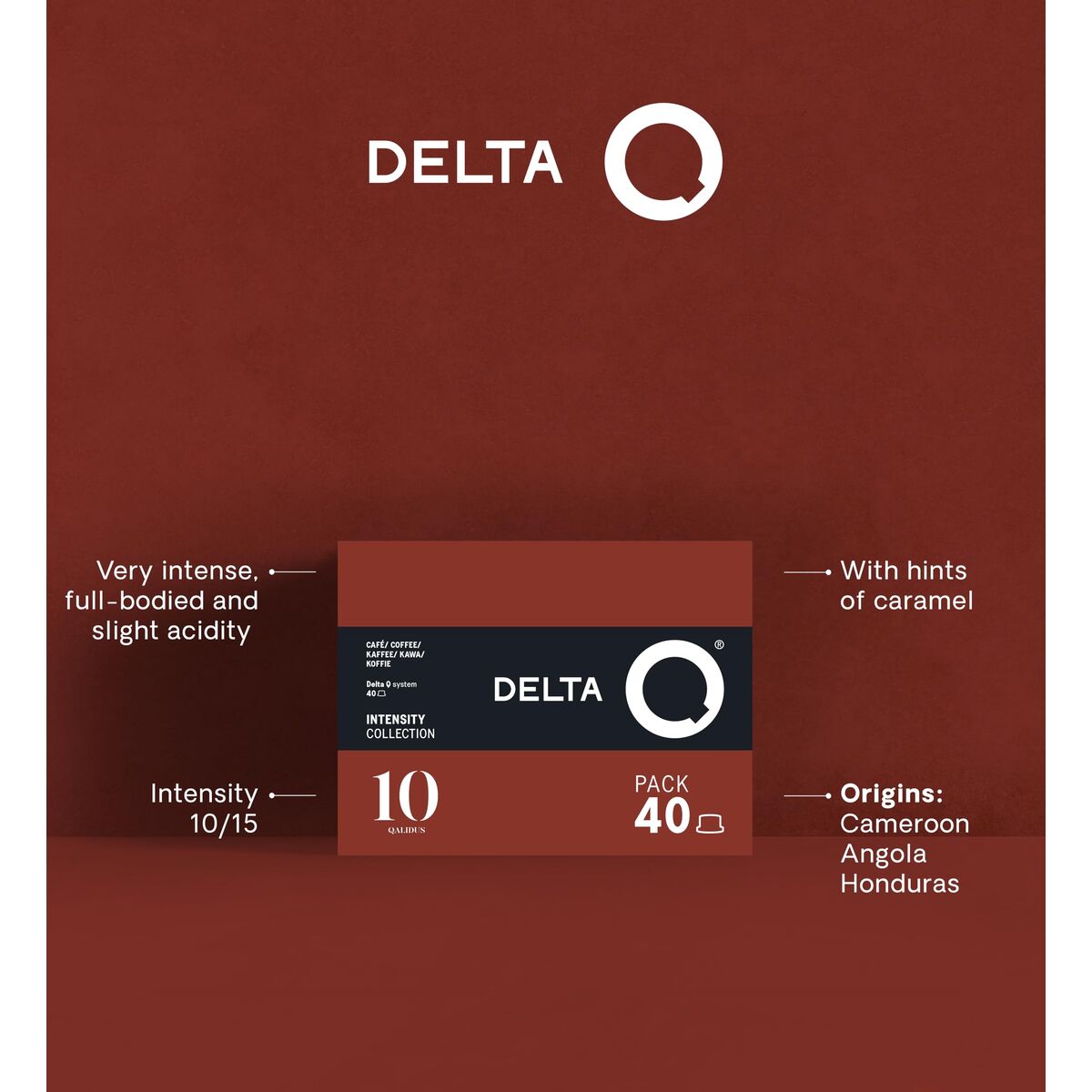 Capsule de cafea Delta Q 6254022 40 Piese (40 Unități)