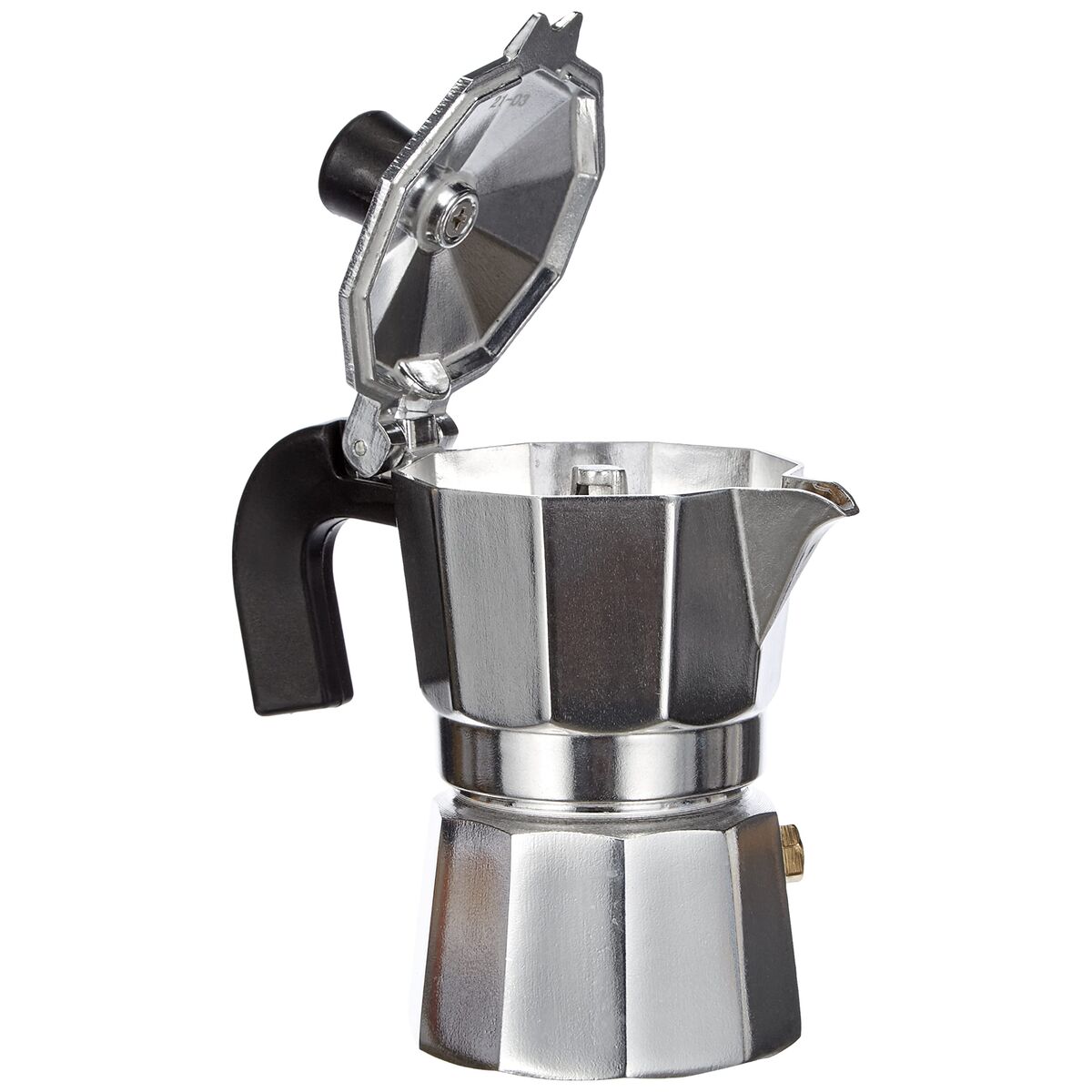 Cafetieră Italiană Monix Braisogona_M620001 Argintiu 1 Ceașcă
