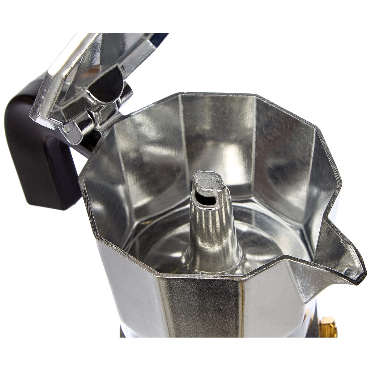 Cafetieră Italiană Monix Braisogona_M620001 Argintiu 1 Ceașcă