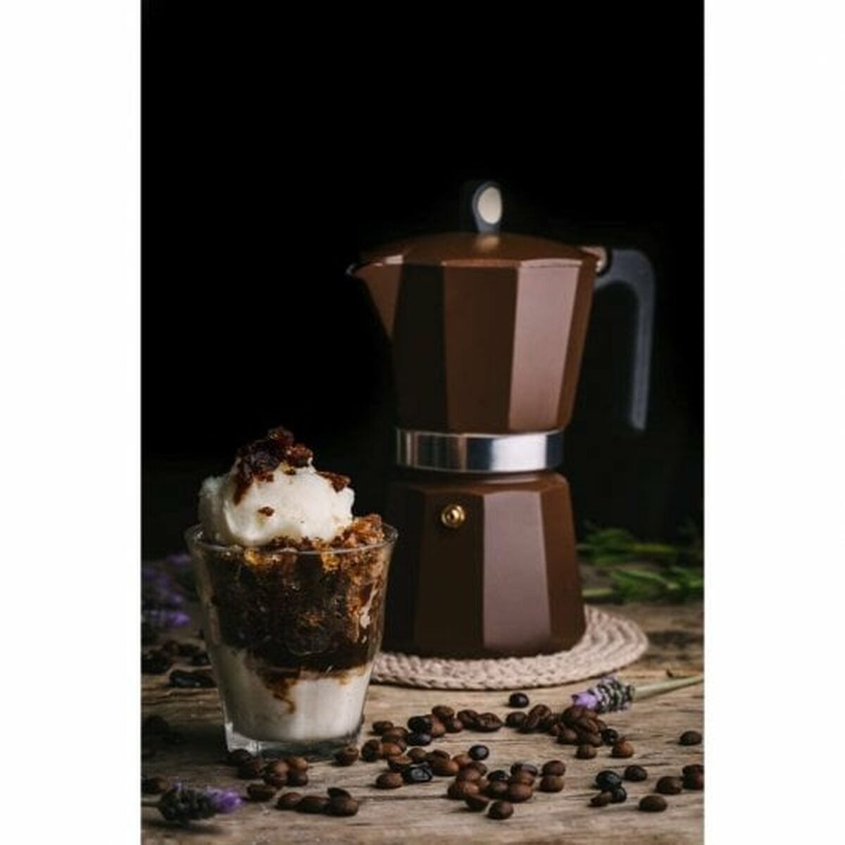 Cafetieră Italiană Monix M671012 Maro 830 ml