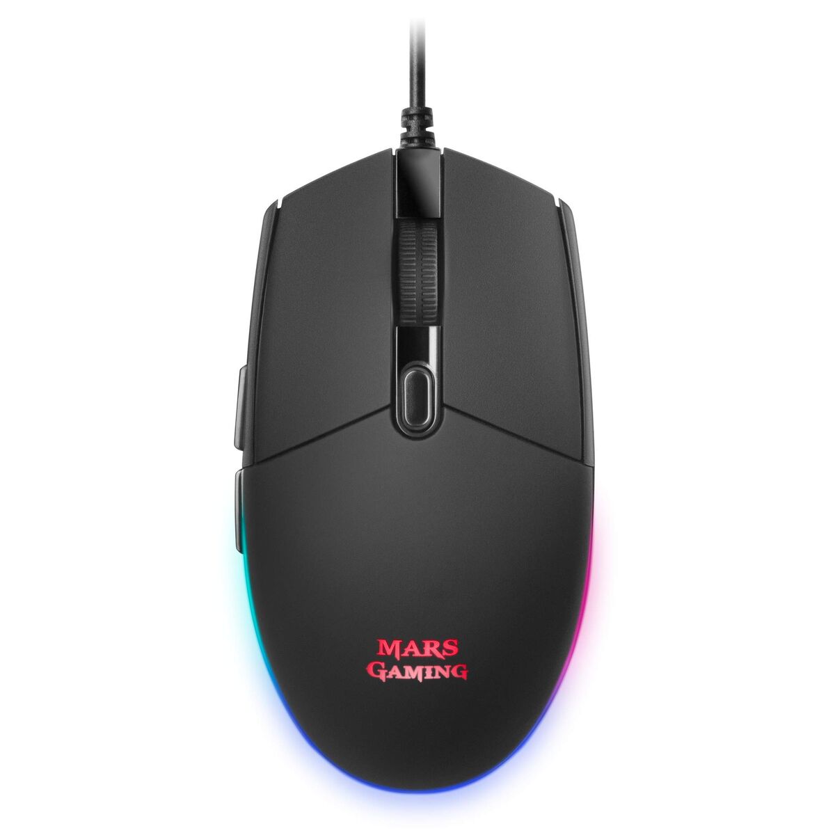 Tastatură și Mouse Gaming Mars Gaming MCPTKLES Negru Qwerty Spaniolă
