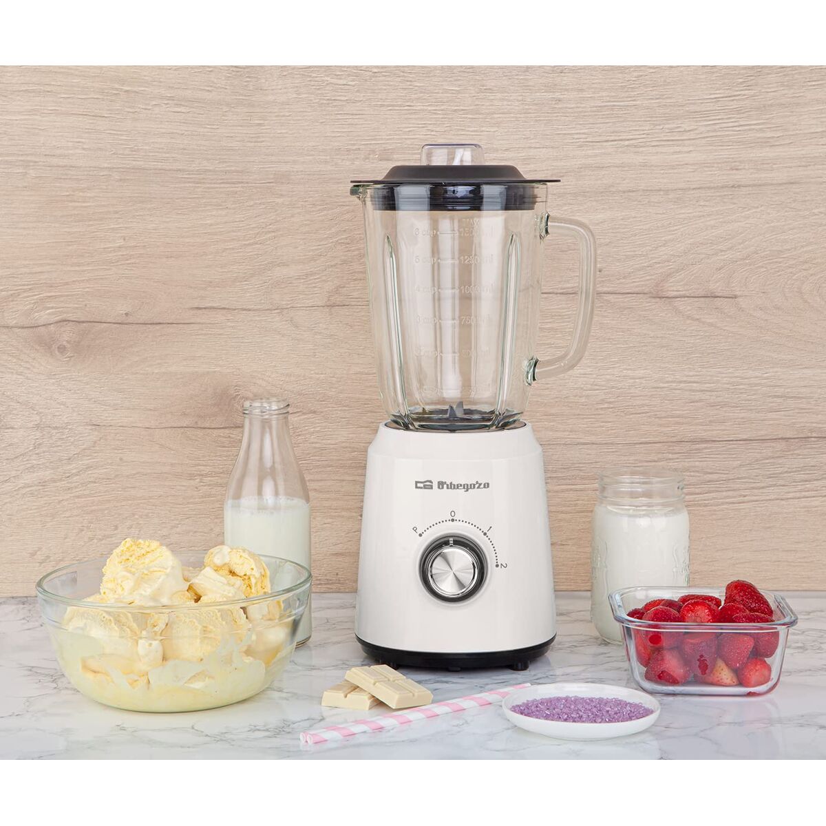 Mixer cu Pahar Orbegozo 17664 500 W