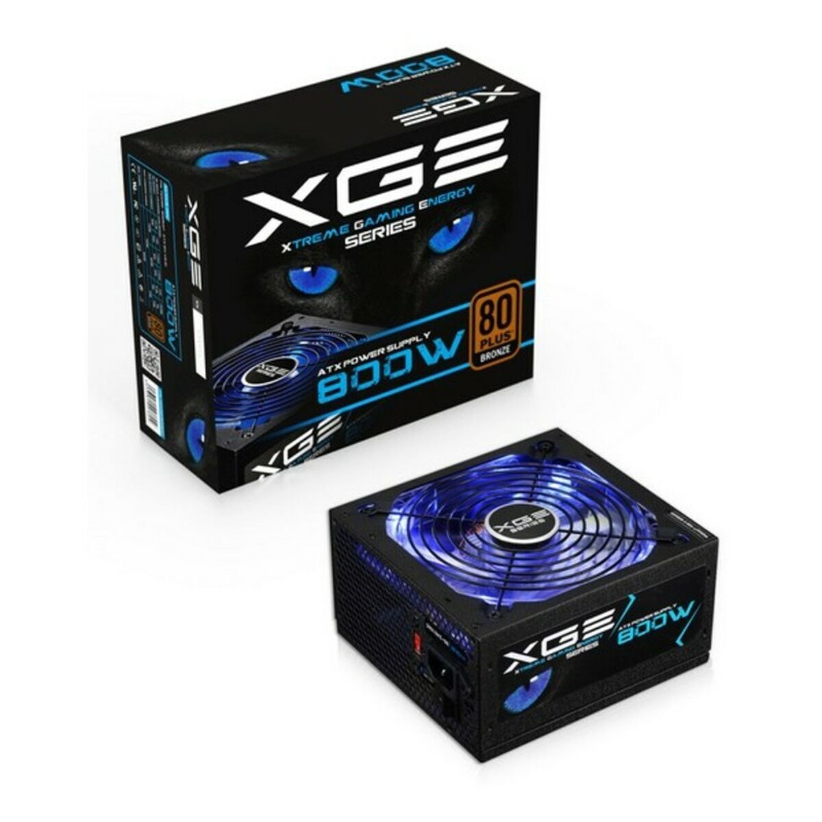 Sursă de Alimentare TooQ TQXGEII-800SAP ATX 800 W 80 Plus Bronze RoHS