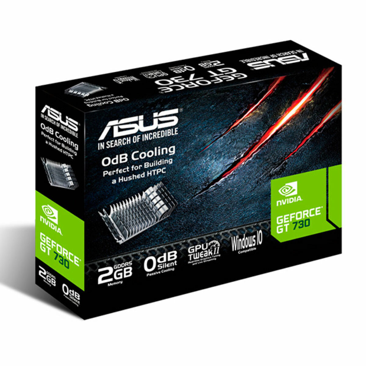 Placă Grafică Asus GT730-SL-2GD5-BRK GDDR5