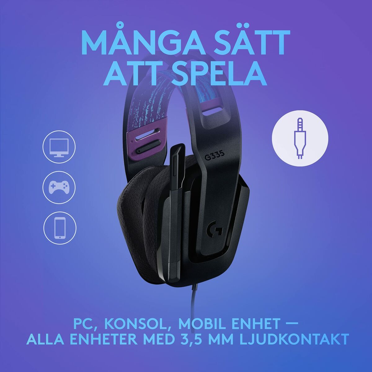 Căști cu Microfon Logitech 981-000978 Negru