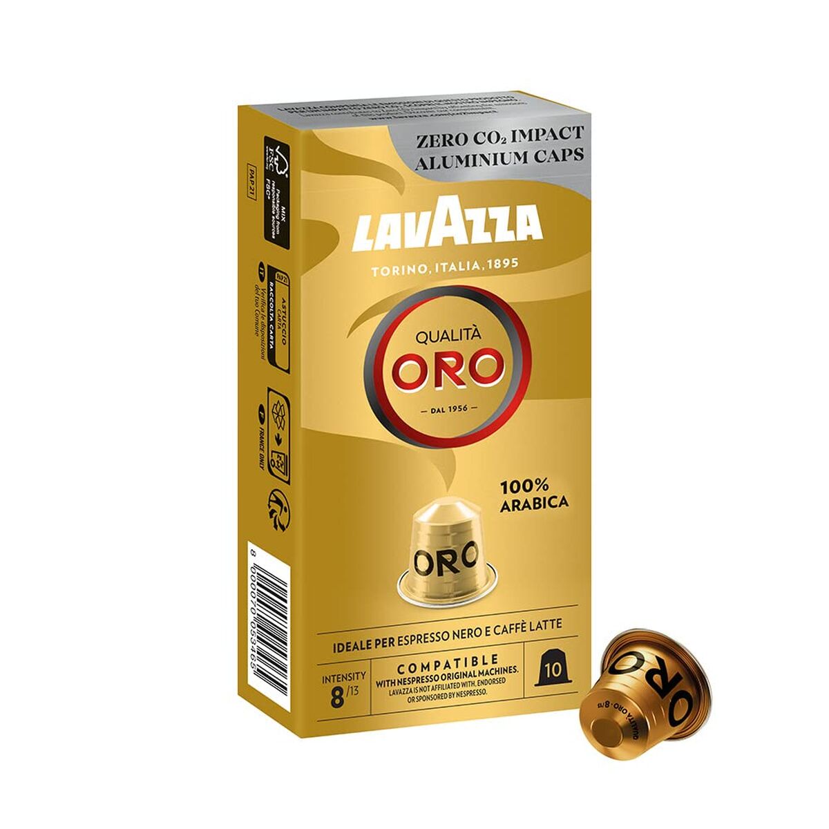 Capsule de cafea Lavazza Qualitá Oro (10 Unități)