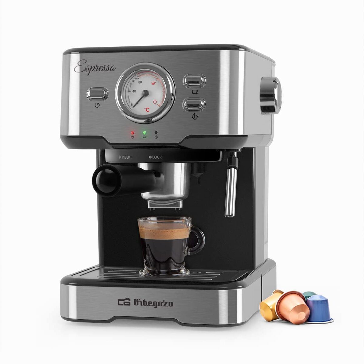 Aparat de cafea superautomat Orbegozo EX 5500 Multicolor 1,5 L