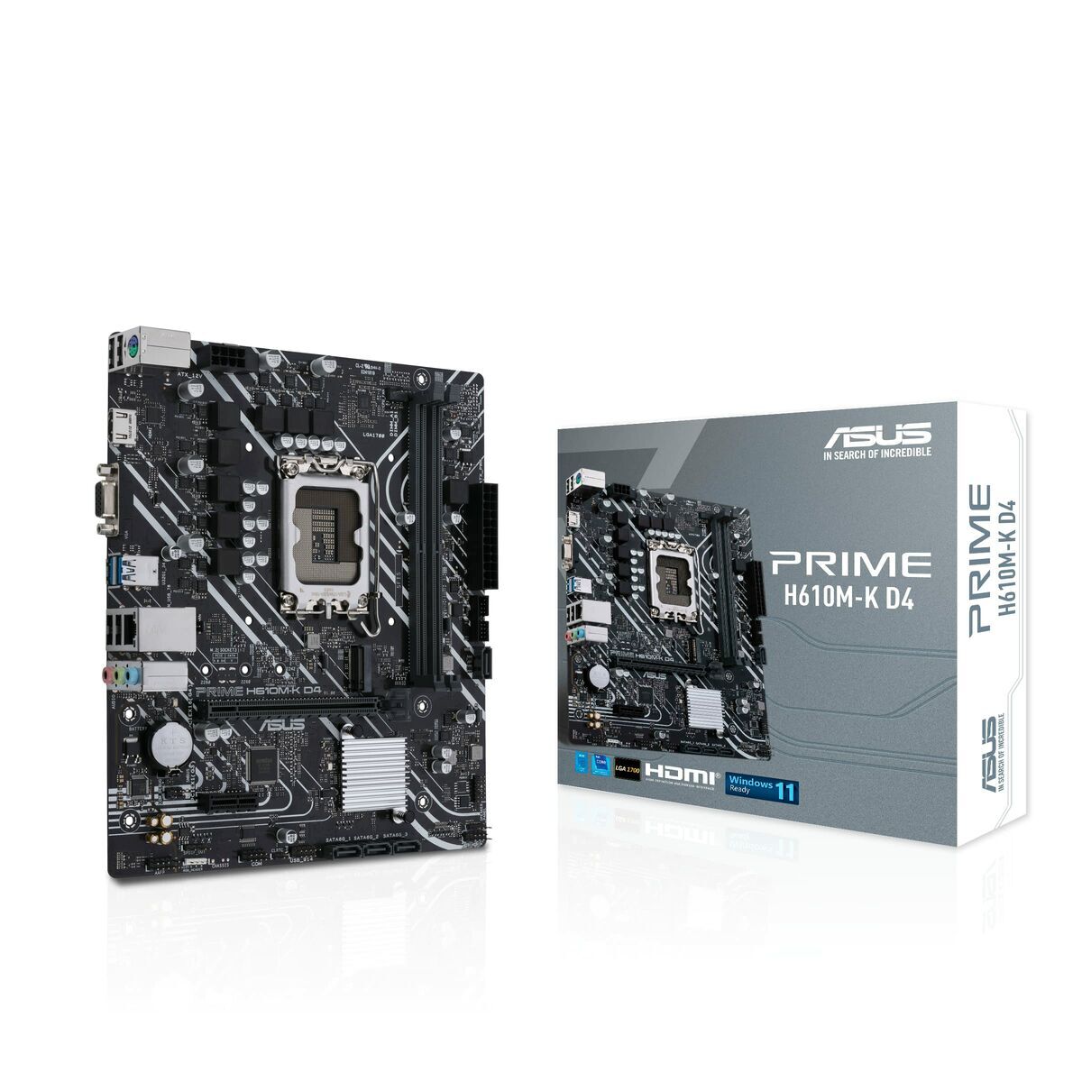 Placă de Bază Asus PRIME H610M-K D4 LGA 1700