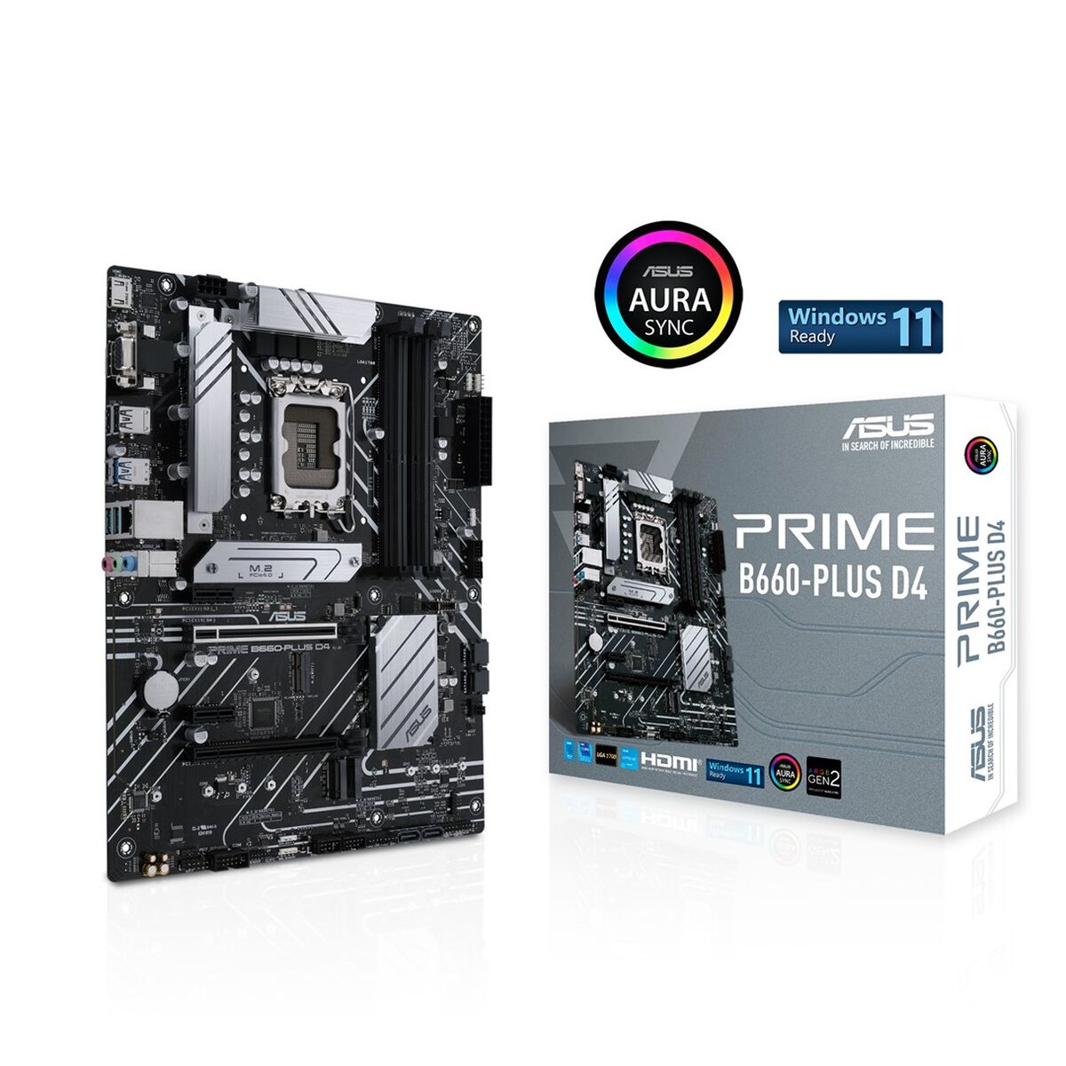 Placă de Bază Asus PRIME B660-PLUS D4 LGA 1700