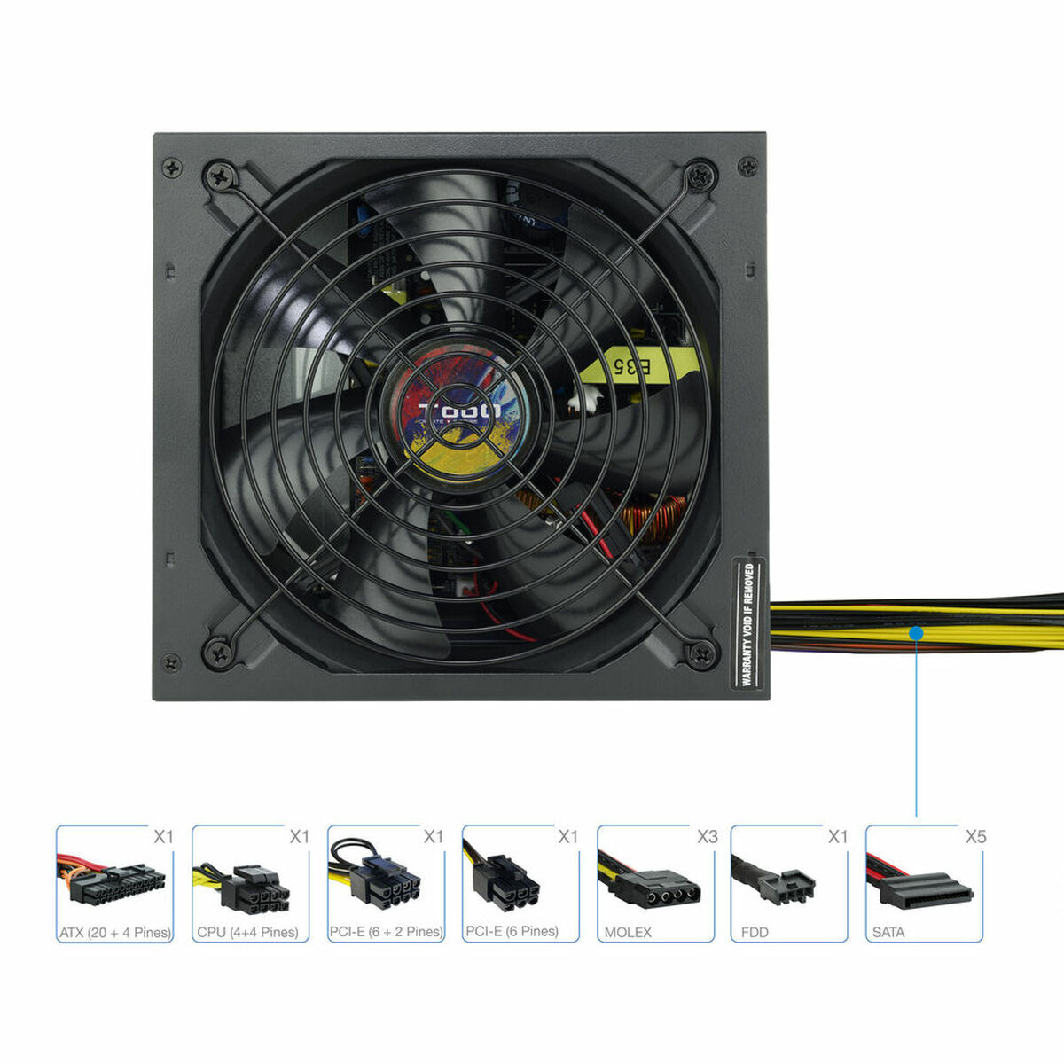 Sursă de Alimentare TooQ TQAPOLO-700SP 700 W CE - RoHS
