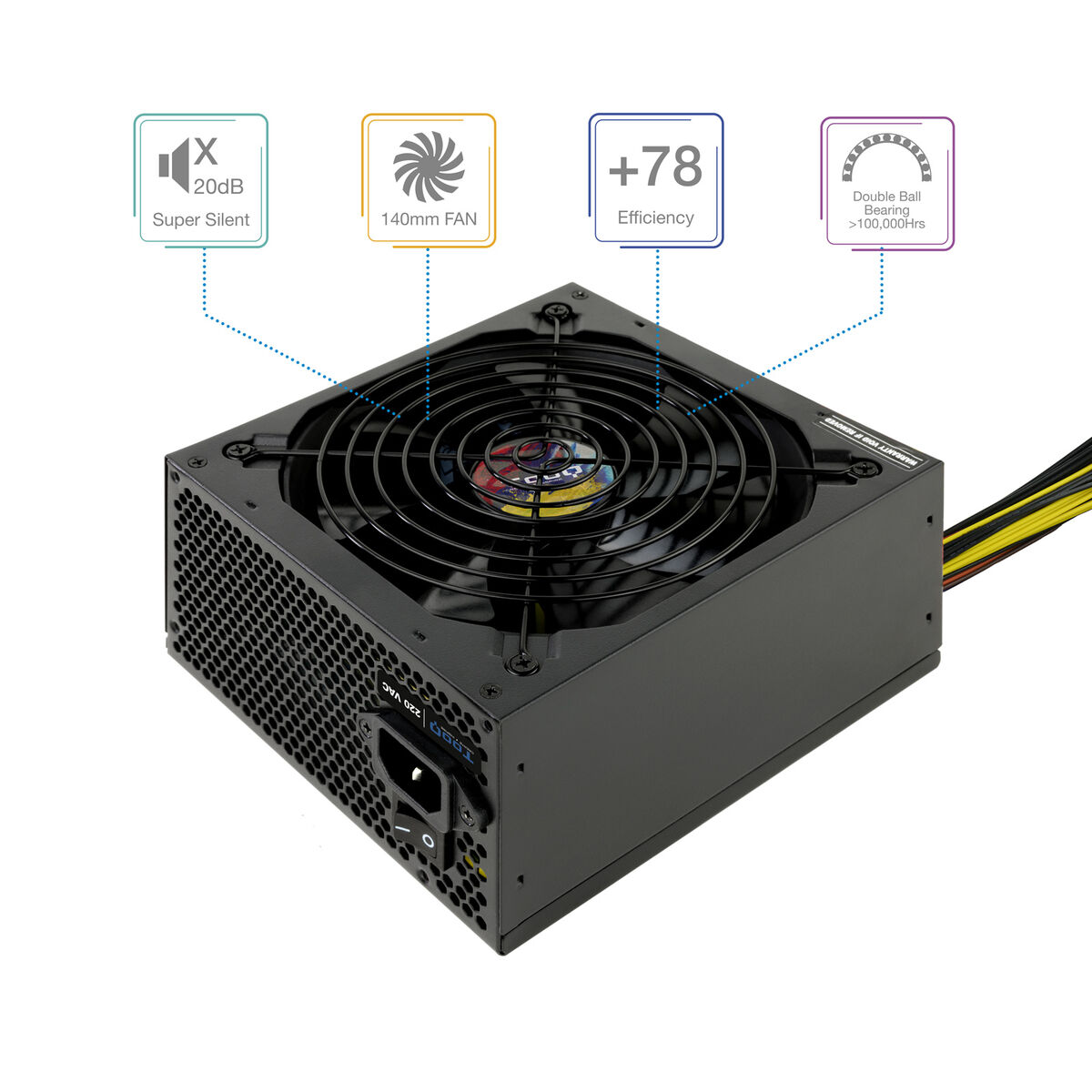 Sursă de Alimentare TooQ TQAPOLO-700SP 700 W CE - RoHS
