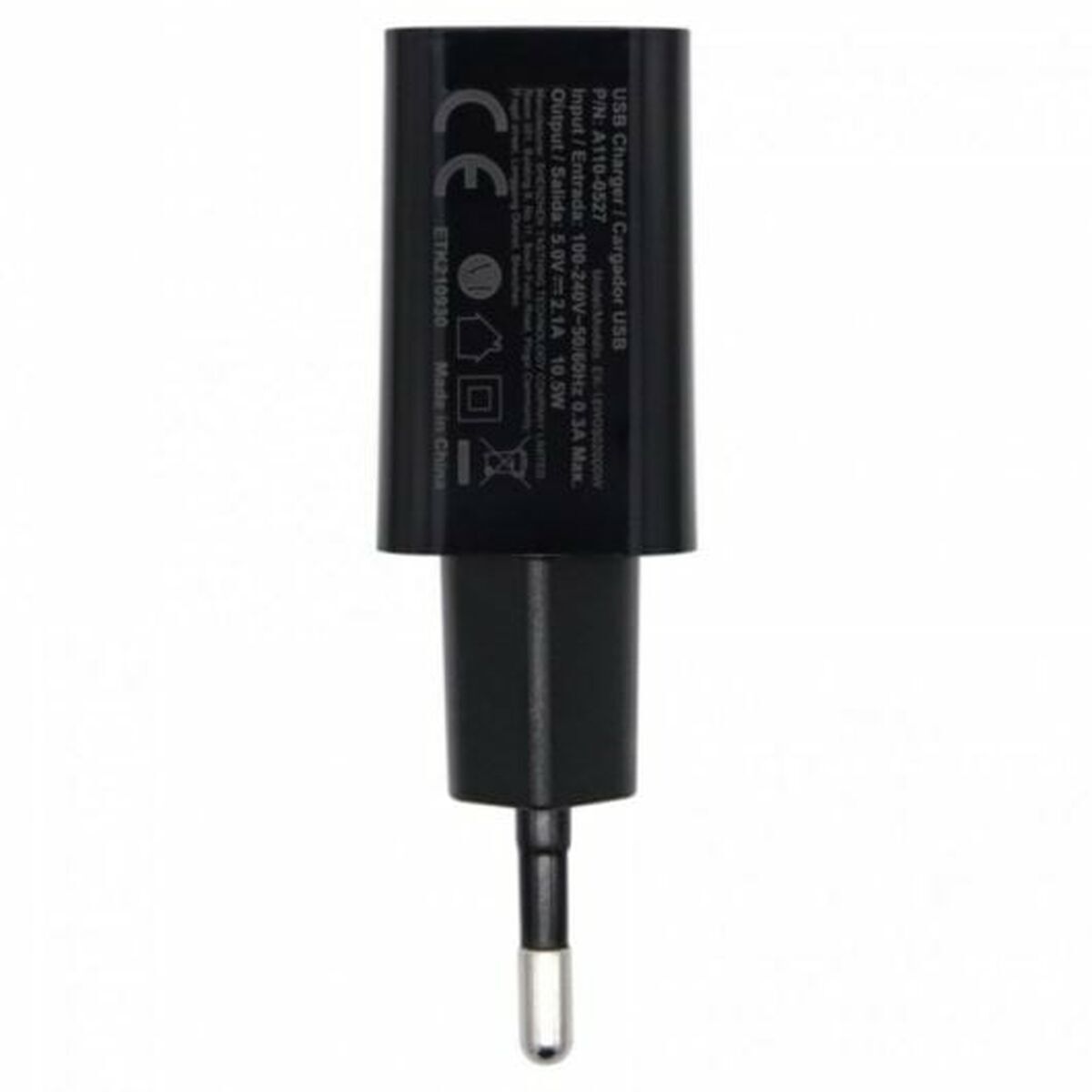 Încărcător de Perete Aisens A110-0527 Negru 10 W
