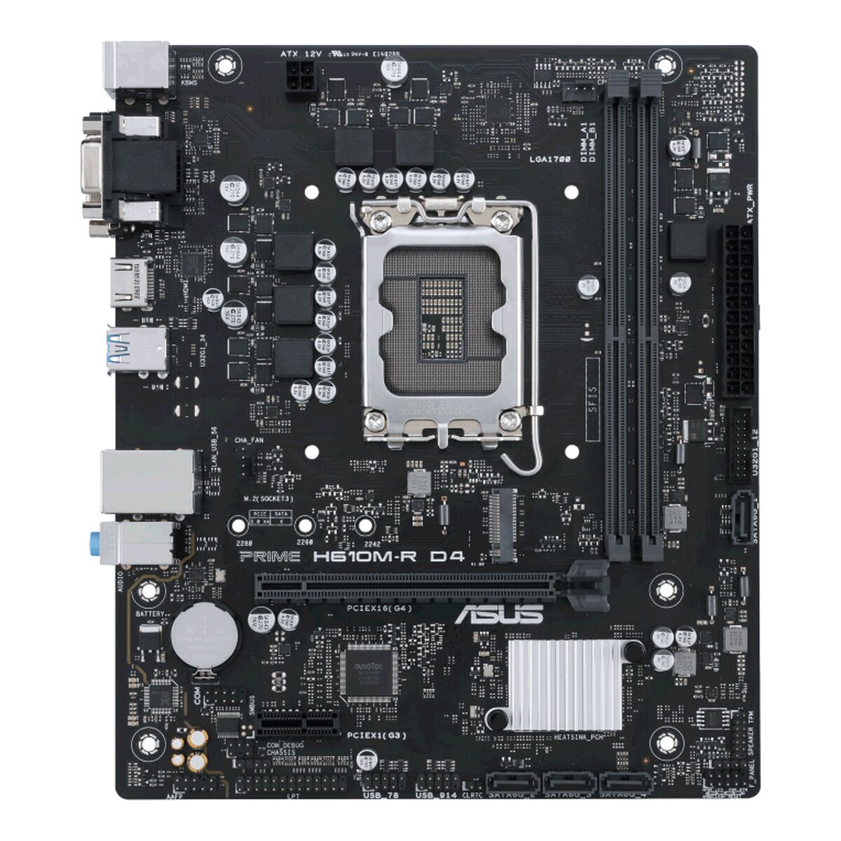 Placă de Bază Asus PRIME H610M-R D4 LGA 1700