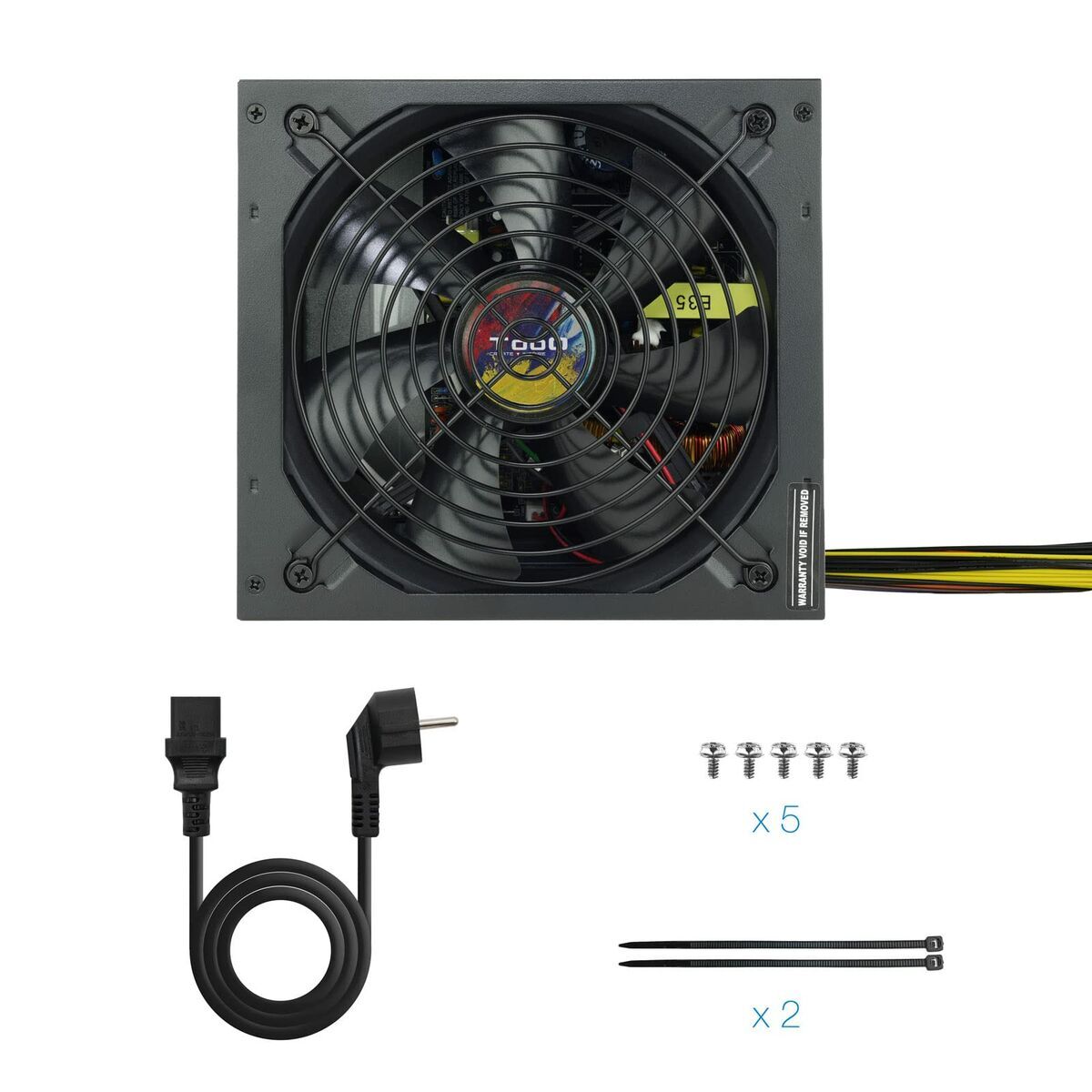 Sursă de Alimentare TooQ TQAPOLO-650SP ATX 650 W CE - RoHS