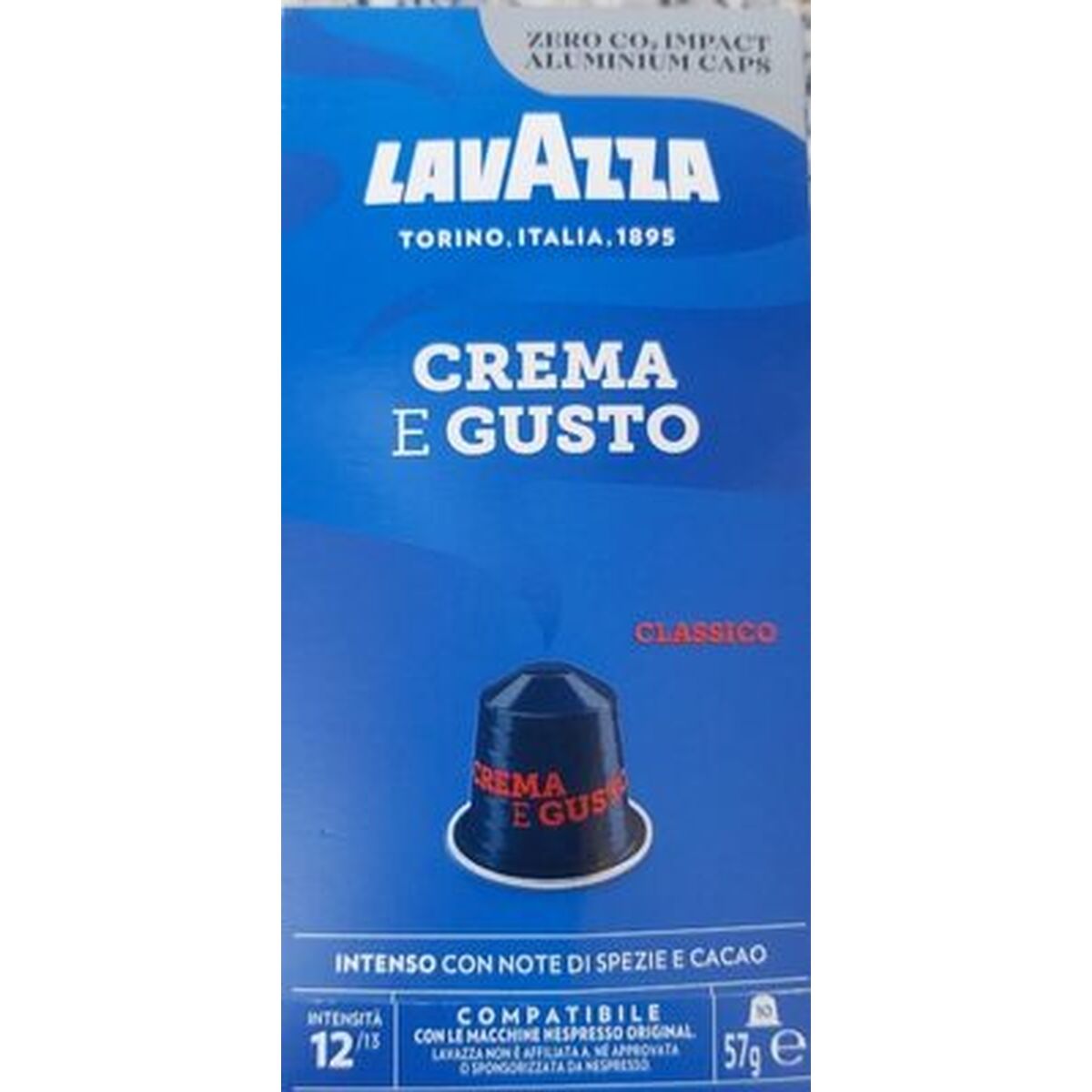 Capsule de cafea Lavazza Crema (10 Unități)