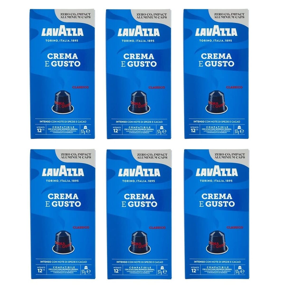 Capsule de cafea Lavazza Crema (10 Unități)
