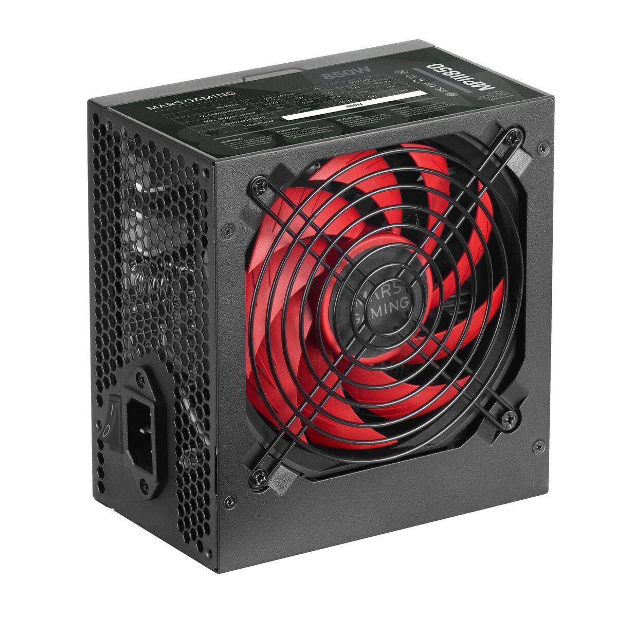 Sursă de Alimentare Mars Gaming MPIII850 850 W 6 W 200 W ATX