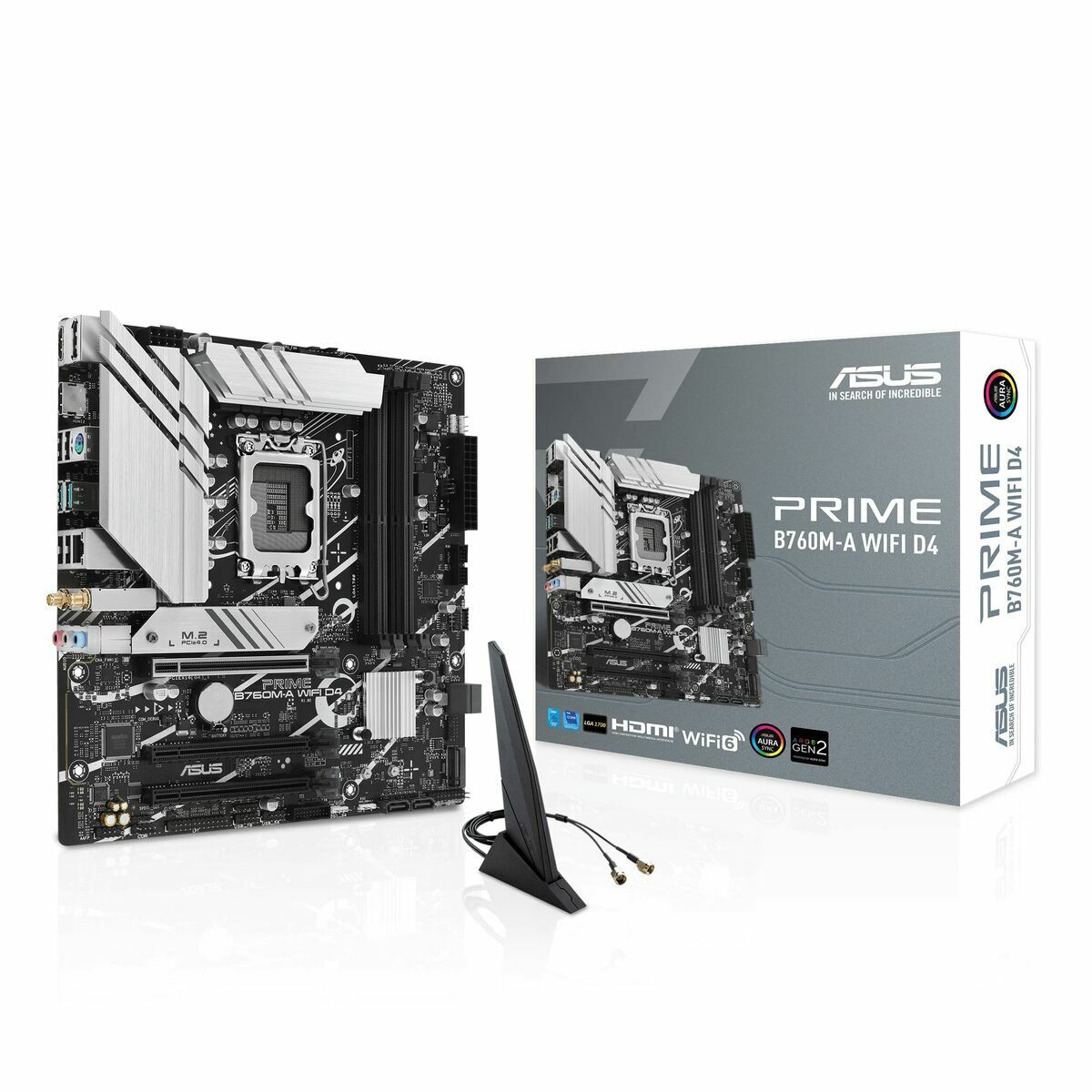 Placă de Bază Asus PRIME B760M-A WIFI D4 LGA 1700