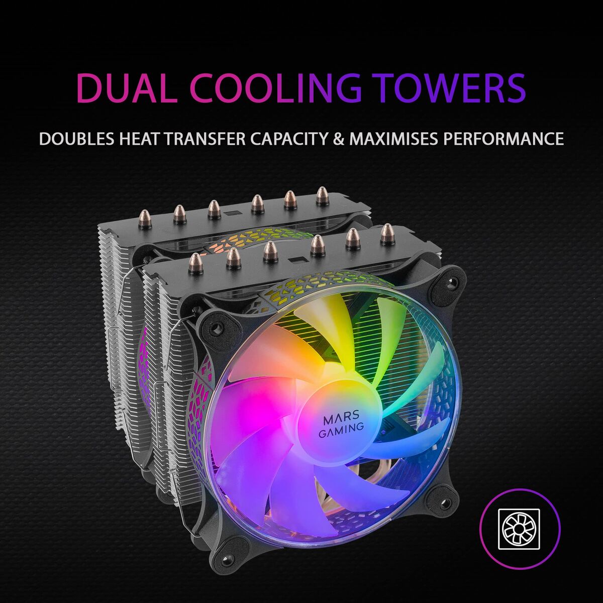 Ventilator CPU Mars Gaming MCPUXT