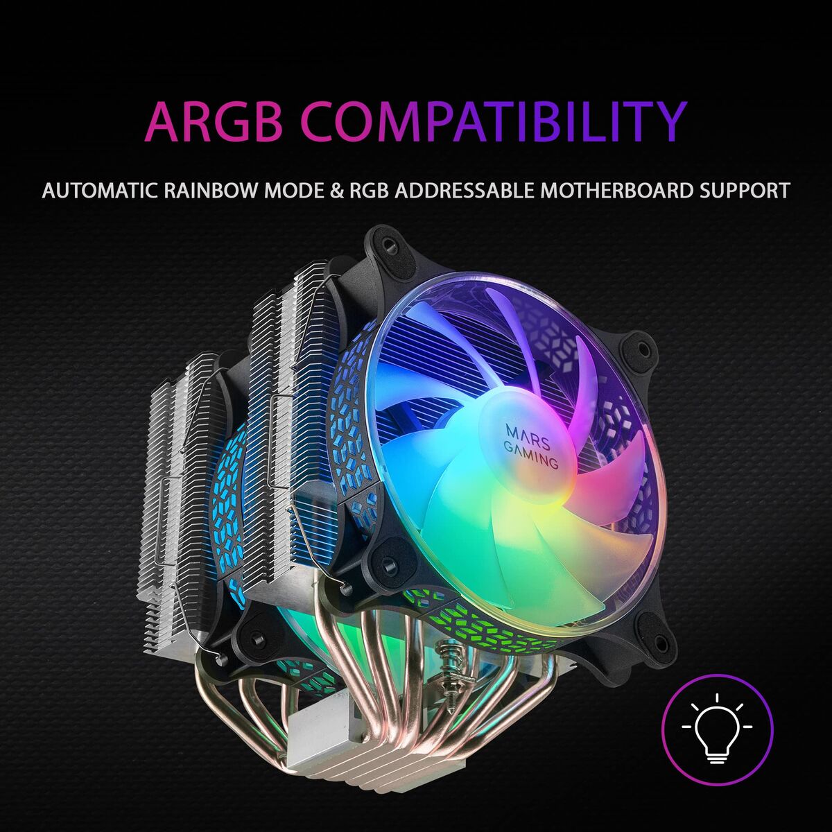 Ventilator CPU Mars Gaming MCPUXT