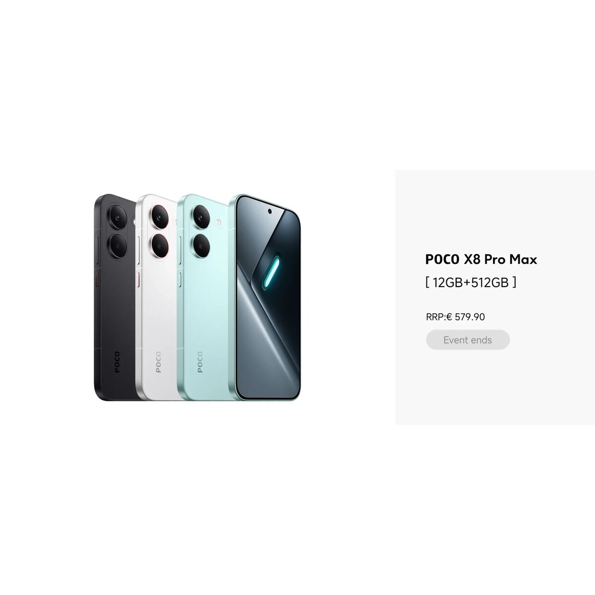 Smartphone Xiaomi X8 PRO 6,59" Octa Core Mediatek Dimensity 8500 8 GB RAM 256 GB Alb