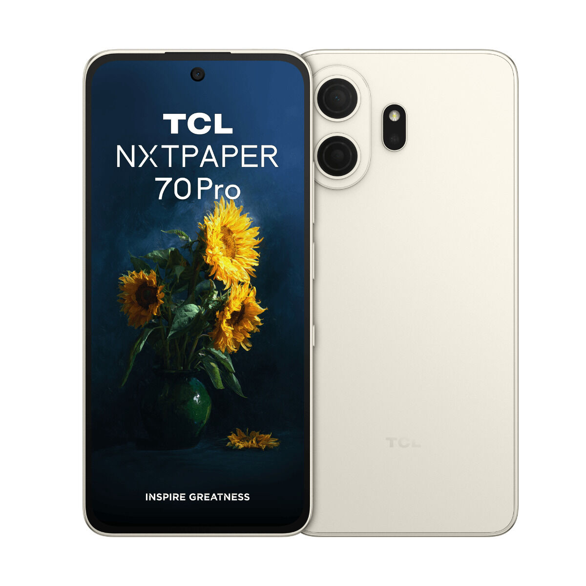 Smartphone TCL 70 PRO NXTPAPER 8+256GB 5G NEBULA GOLD T807D1-2BLCA112 6,9" Octa Core Mediatek Dimensity 7300 8 GB RAM 256 GB Aur