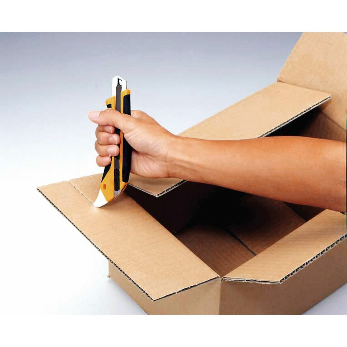 Cutter Olfa 18 X 0,5 MM Negru Oțel inoxidabil Fier