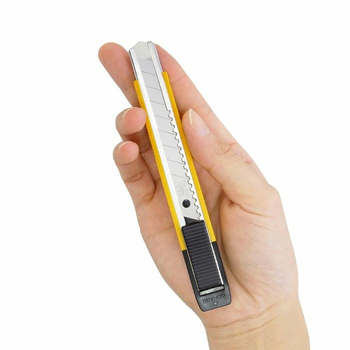 Cutter Olfa 12,5 X 0,45 MM Negru Oțel inoxidabil