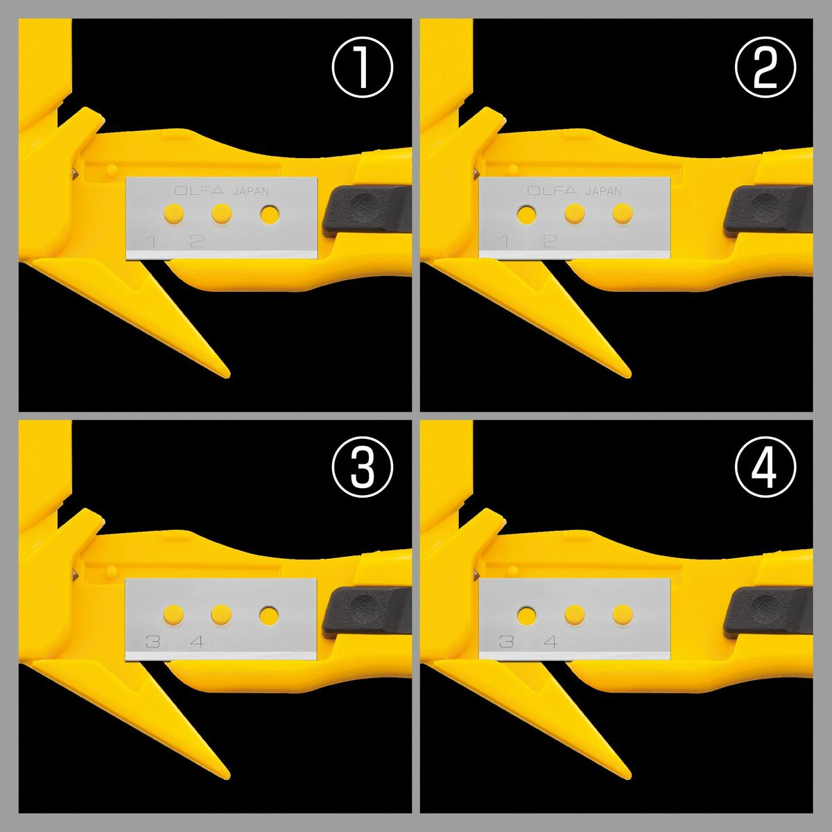 Cutter Olfa 17,8 X 0,4 MM Galben Siguranță