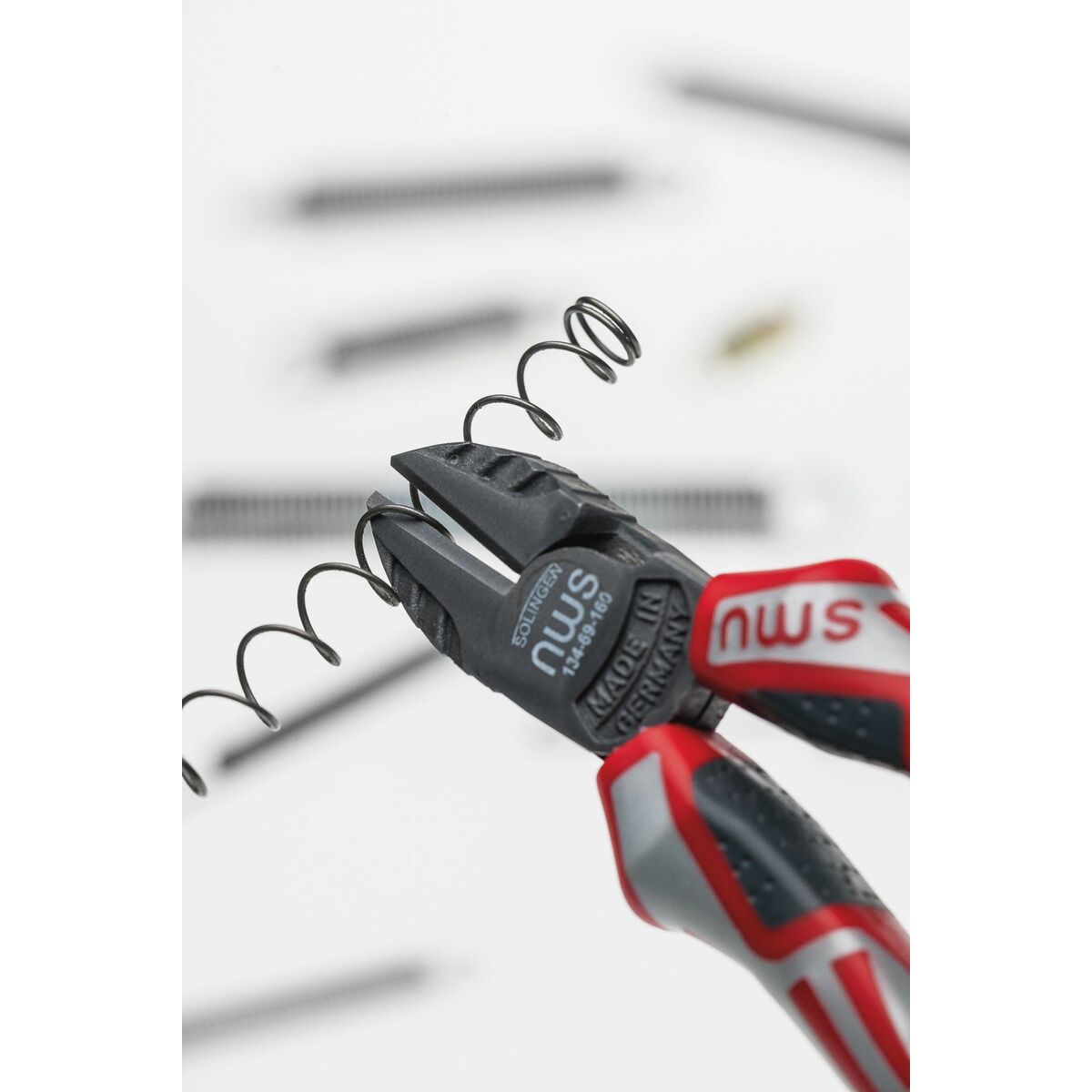 Clești cu tăiere în diagonală NWS Serie 69 5 mm 8 mm 2,5 mm 100 mm 14,5 cm