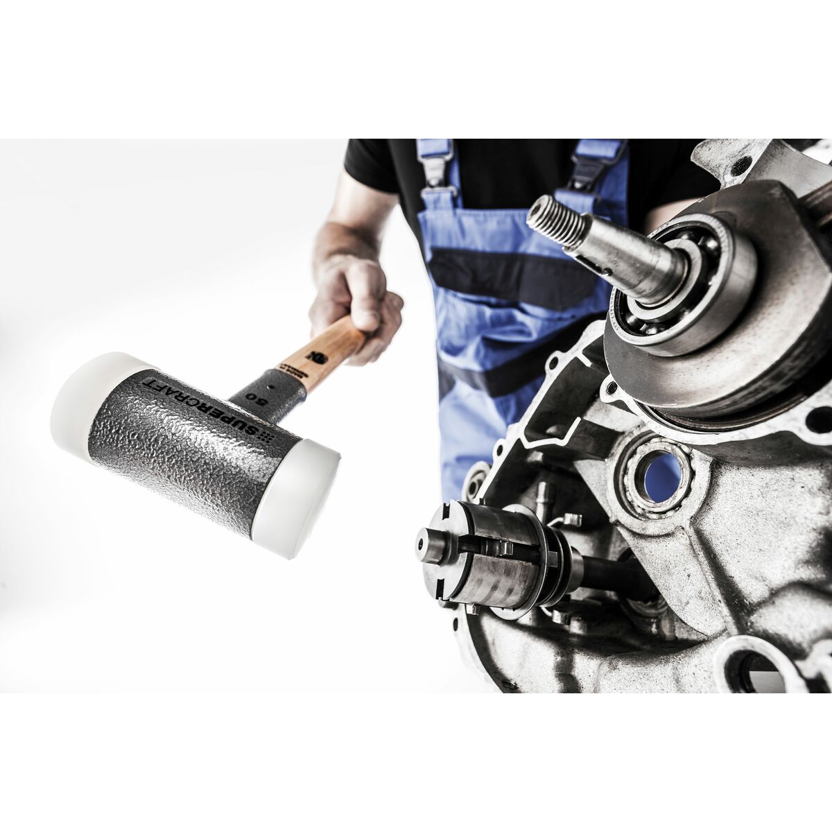 Maceș de cauciuc Halder Supercraft Anti-rebound