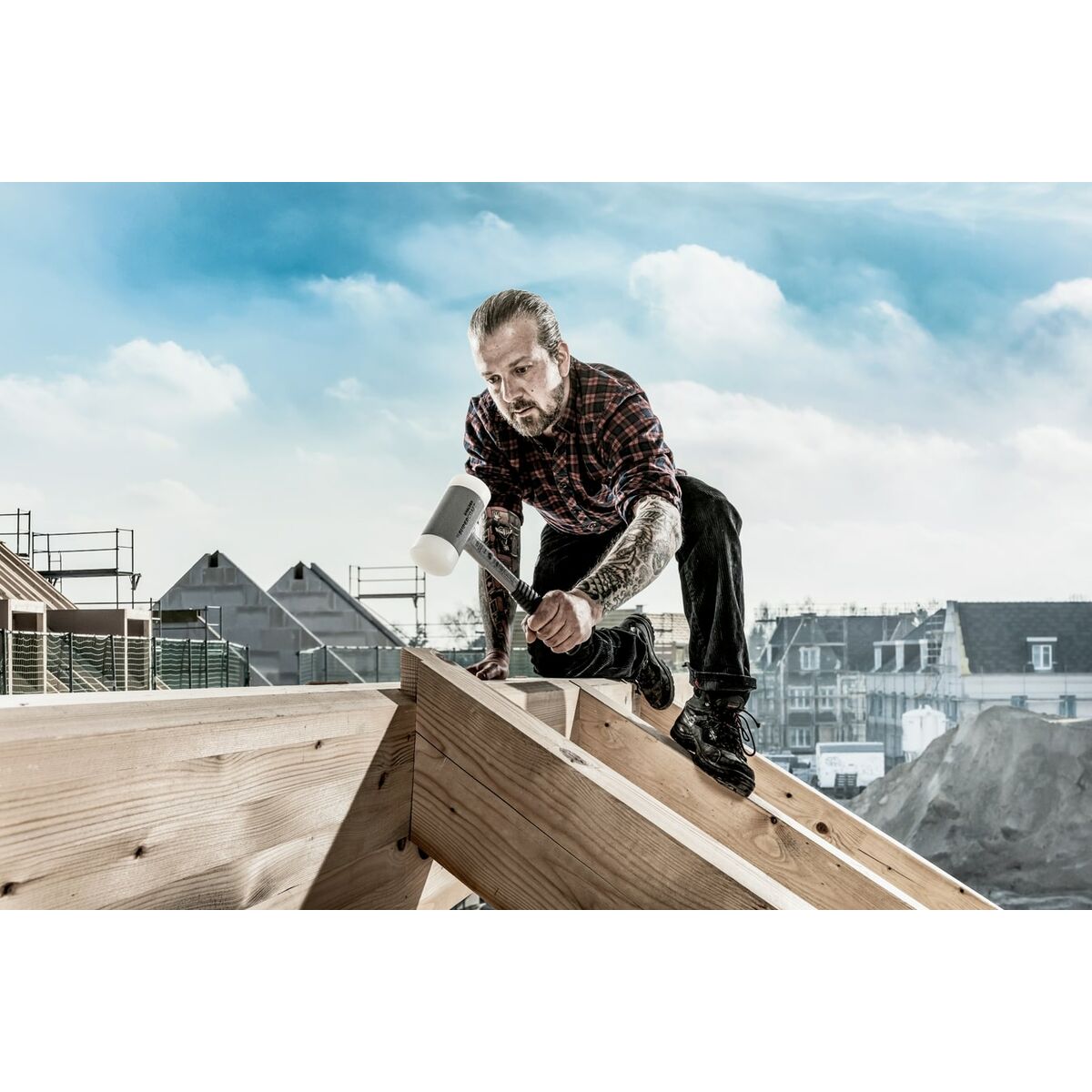 Maceș de cauciuc Halder Supercraft 25 mm Anti-rebound