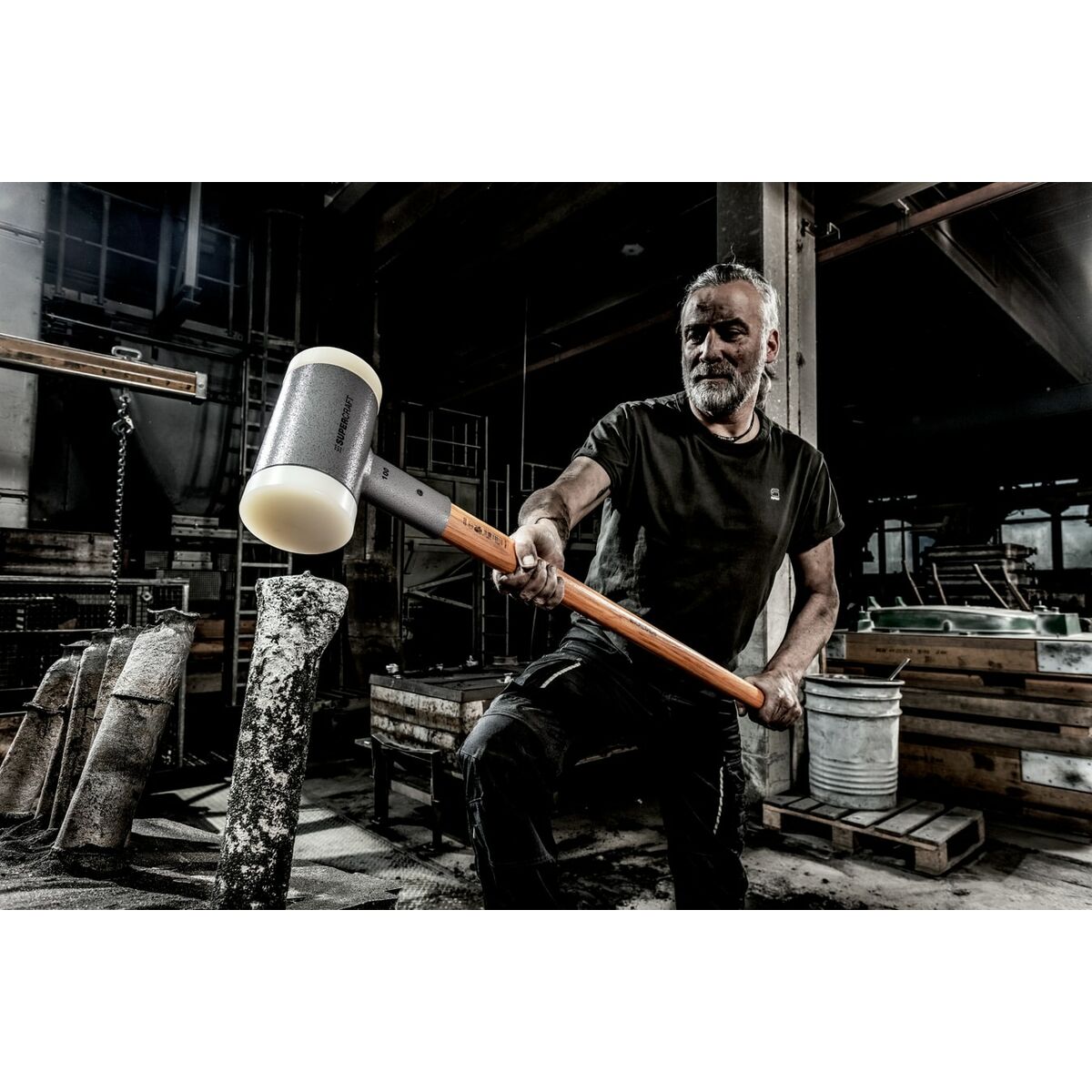 Maceș de cauciuc Halder Supercraft Anti-rebound