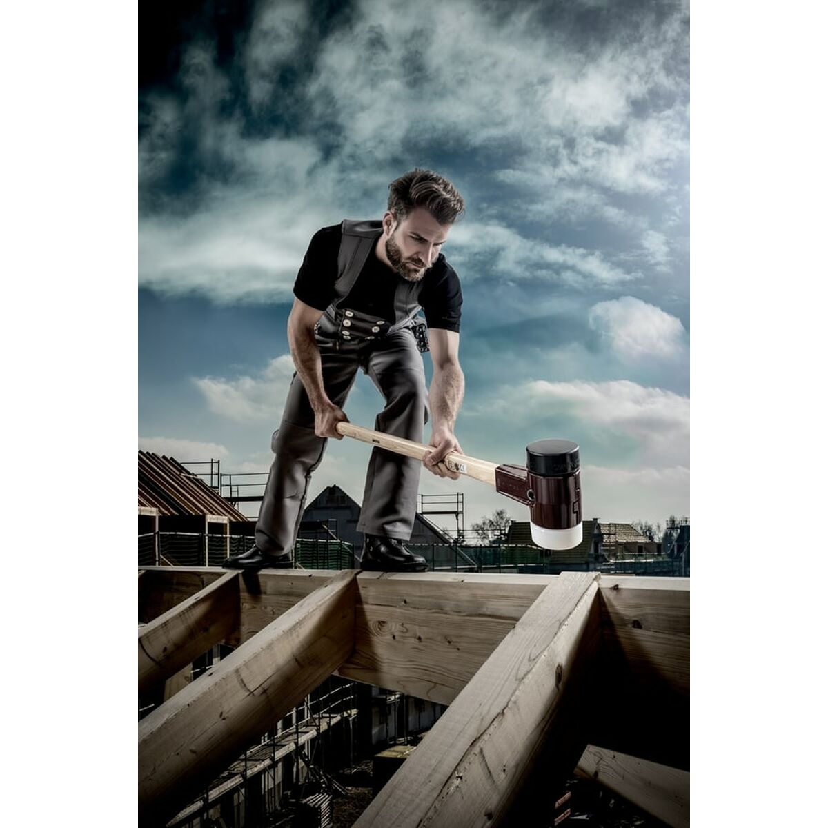 Maceș de cauciuc Halder Simplex