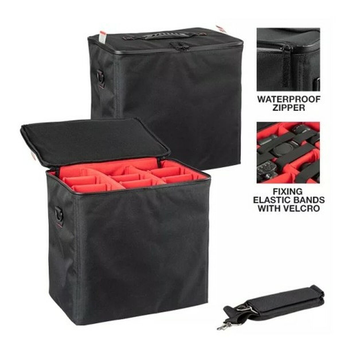 Organizator portbagaj auto GT Line EXPLORER 7641 Negru