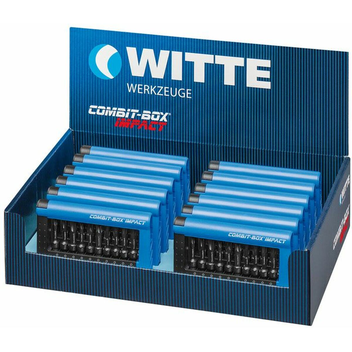 Set biți WITTE COMBIT-BOX PH1 PH2 PZ1 PZ2 TX PH3 PZ3 10 Piese (10 Unități)
