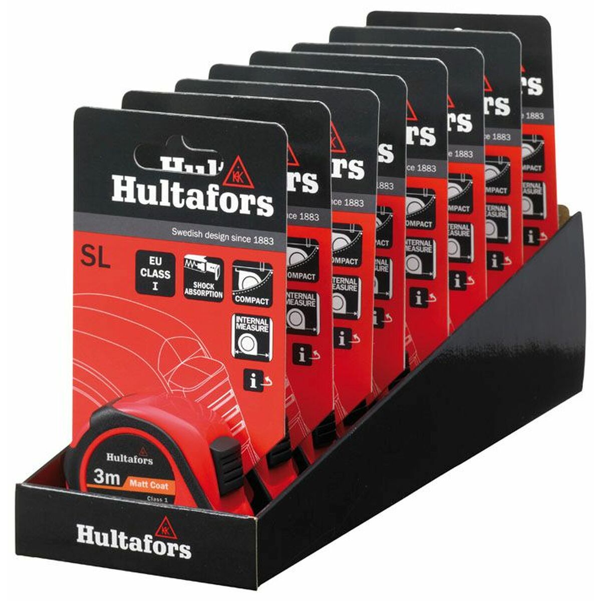 Flexometru Hultafors Fléxometro SL 5M Display (5 m)