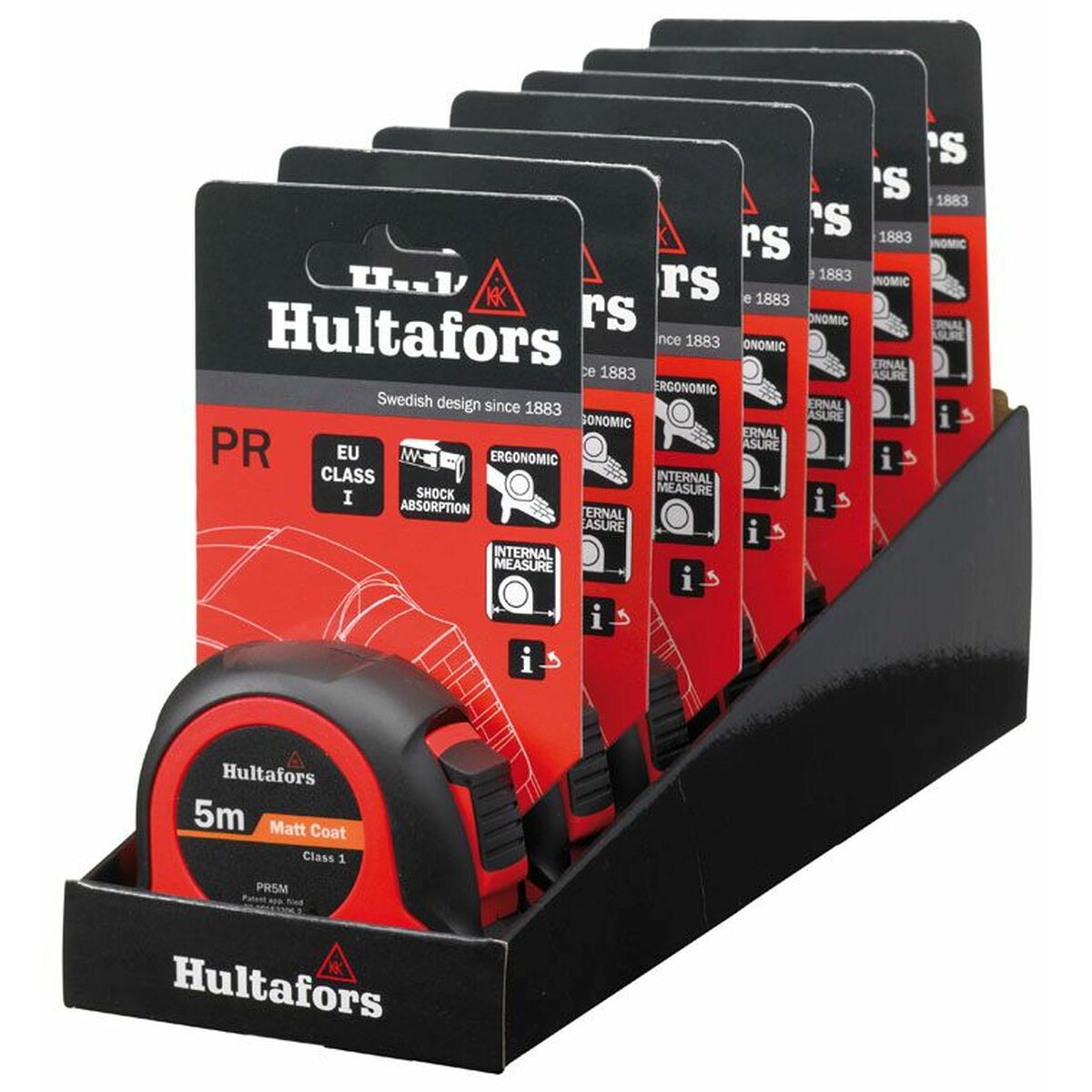 Flexometru Hultafors PR 5M Display (5 m)