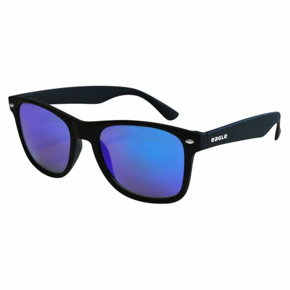 Ochelari de Soare Unisex Eagle WAVE Negru Oglindă