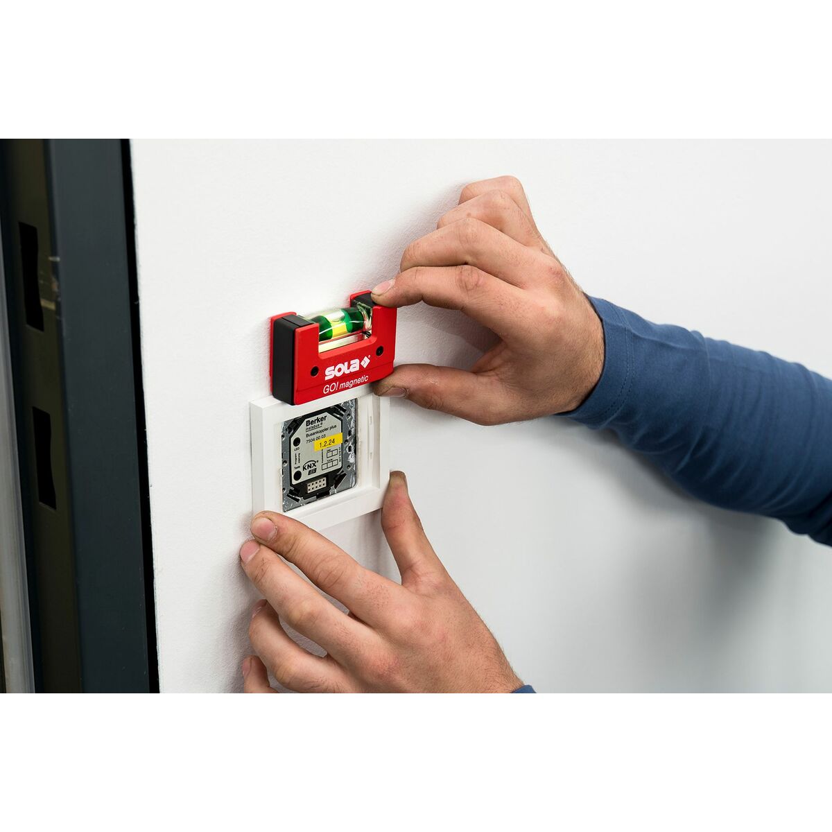 Nivelul Bulei SOLA  GO! 68 mm Aluminiu Plastic